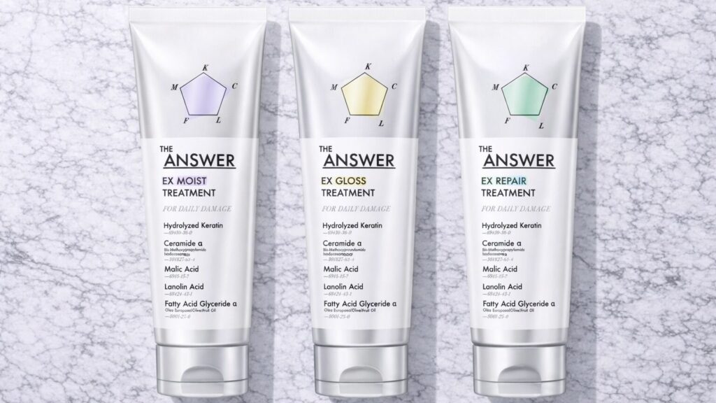 3種類のジアンサートリートメント